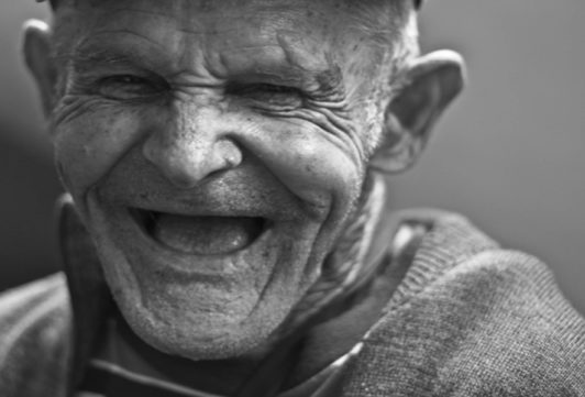 #3 old man laughing - pexels